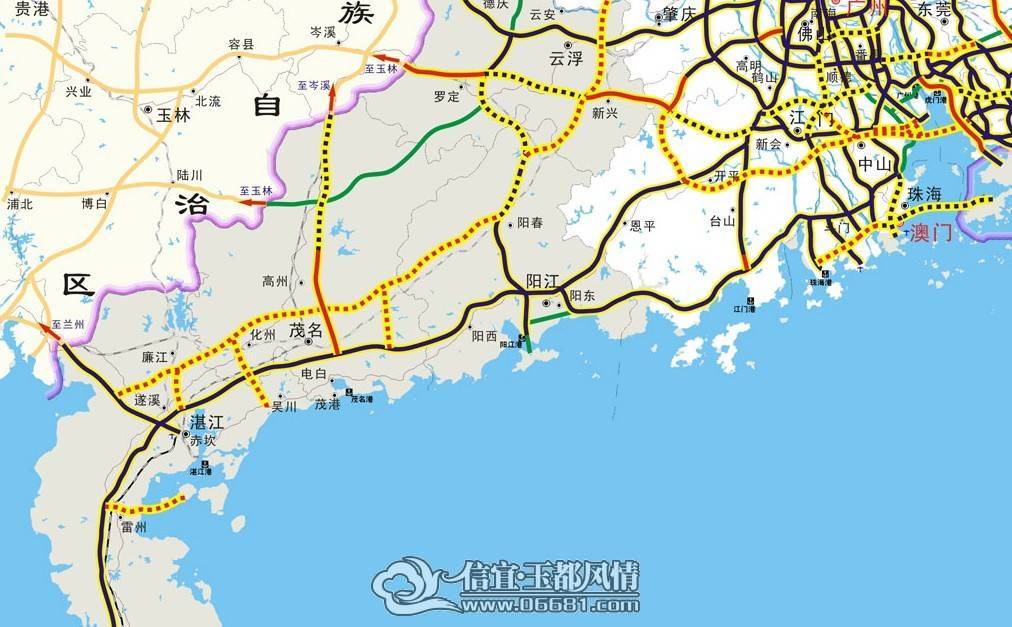 汕湛高速茂名段明年(2014)开工 罗信高速还要等到几时呢?