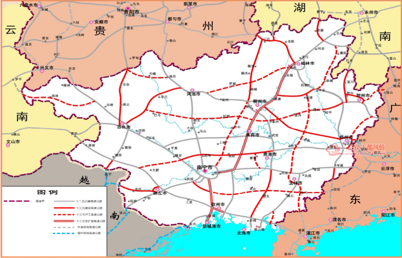 茂名规划图中的阳春一信宜高速会不会真的有
